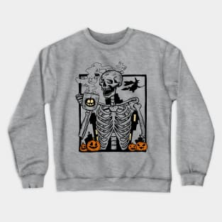 Skeleton Coffee Crewneck Sweatshirt